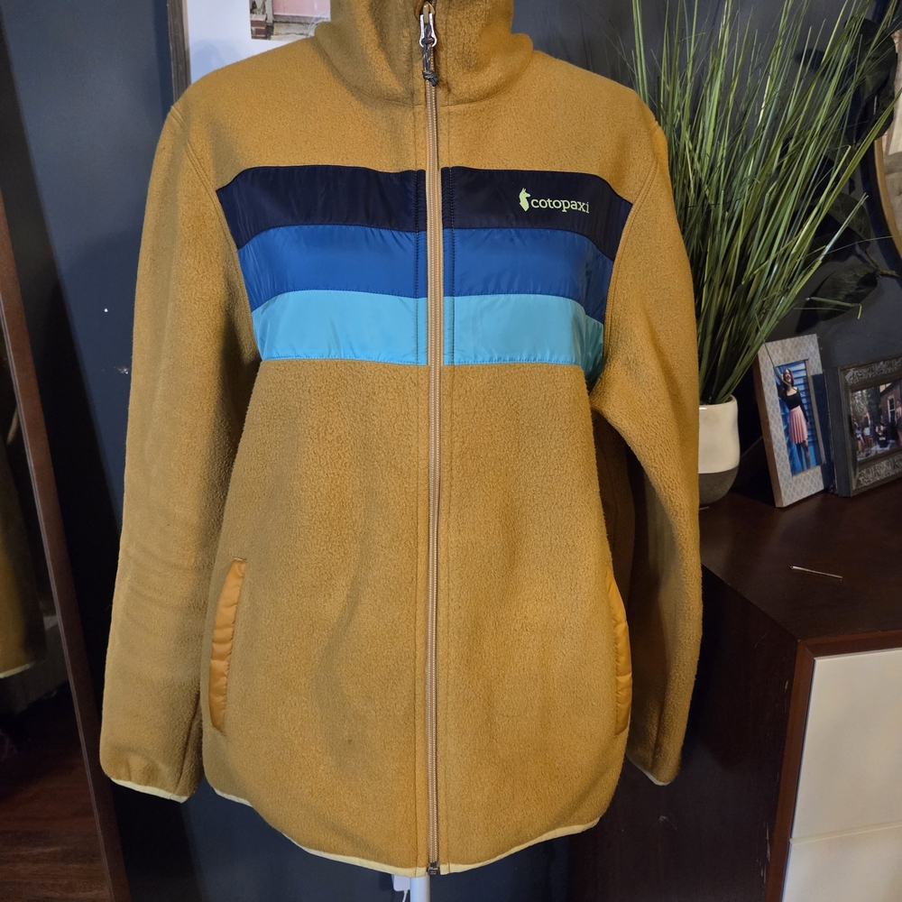 Cotopaxi Yellow and Blue Fleece Jacket